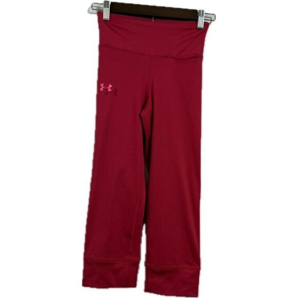 Under Armour Red Performance Capris - Picture 2 of 5
